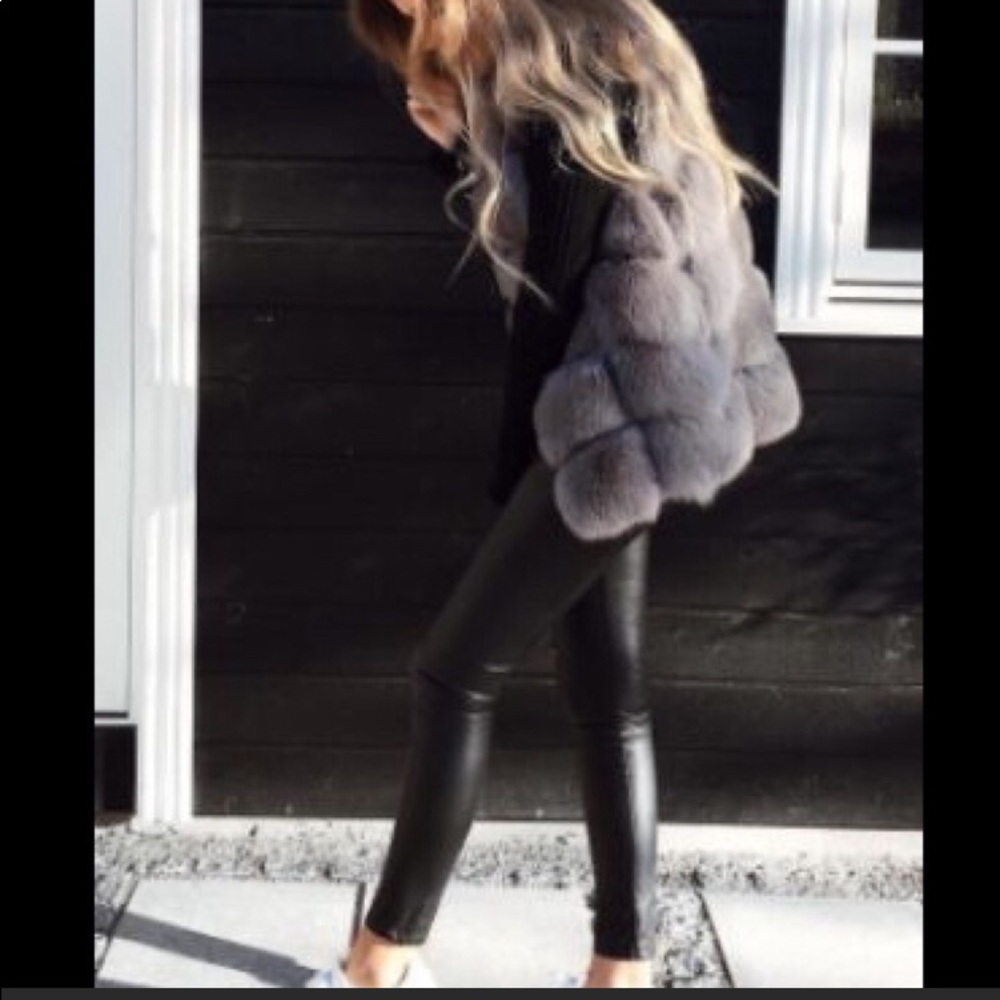 Luxury Faux Mink Cashmere Vest